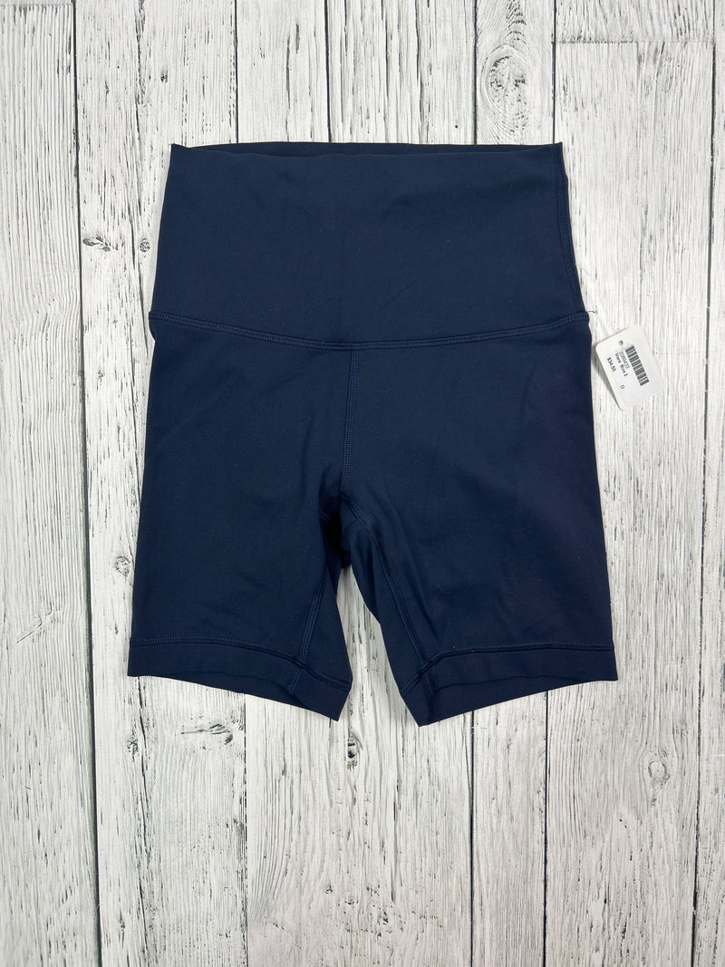 Lululemon navy blue bike shorts - Hers 2