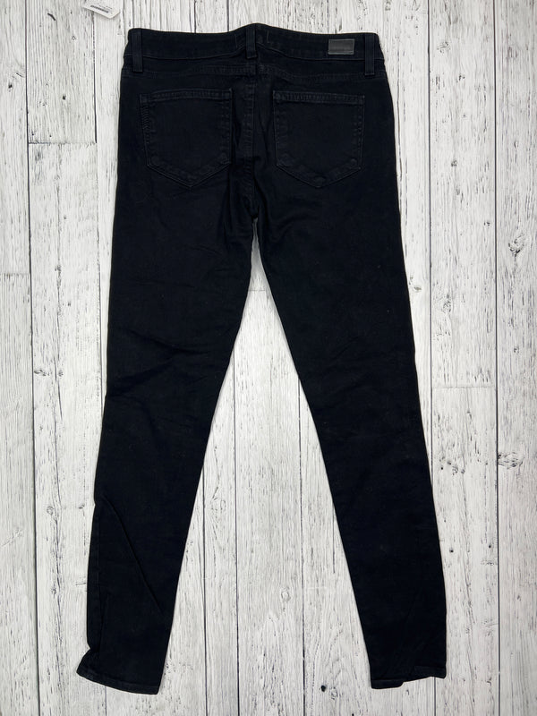 Paige verdugo ultra skinny black denim jeans Hers M/28