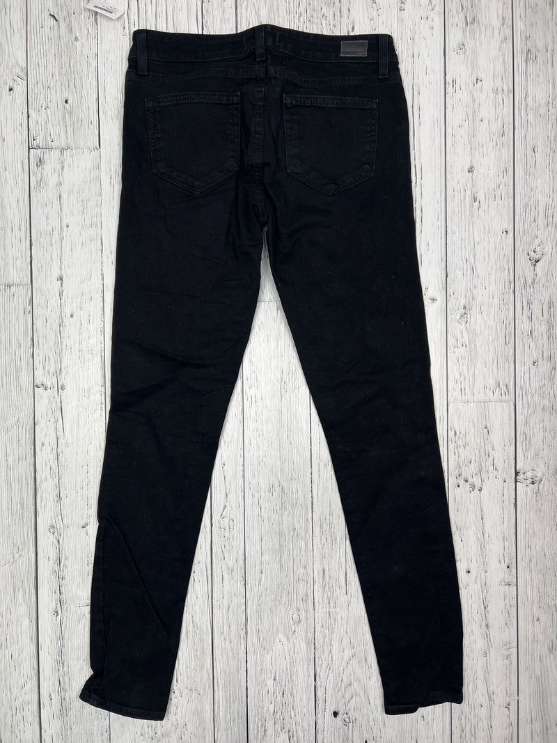Paige verdugo ultra skinny black denim jeans Hers M/28