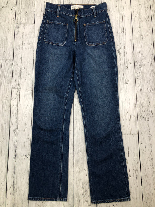 Denim Forum blue just peachy straight jeans - Hers XS/25