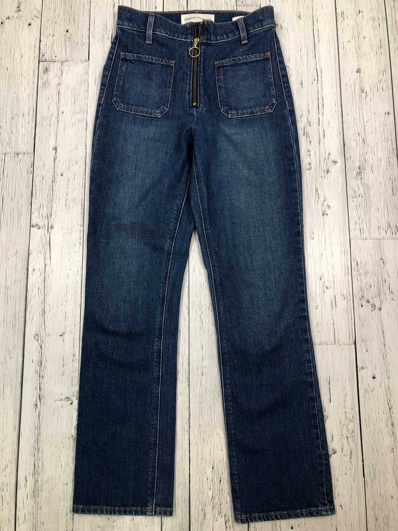 Denim Forum blue just peachy straight jeans - Hers XS/25