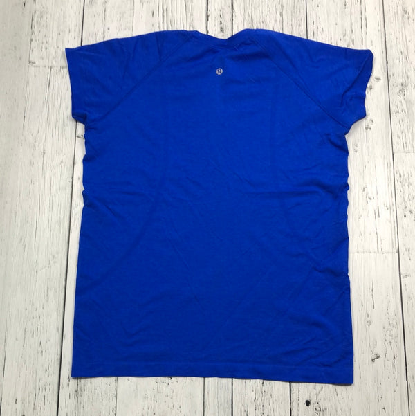 lululemon blue t-shirt - Hers L/12