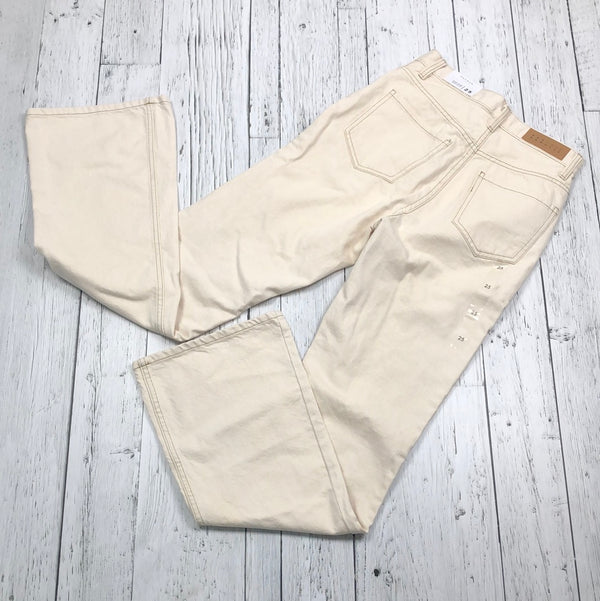 PACSUN white bell bottom jeans - Hers XS/25