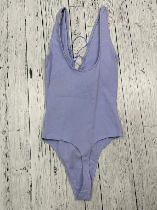 Wilfred Free Aritzia purple body suit - Hers XXS