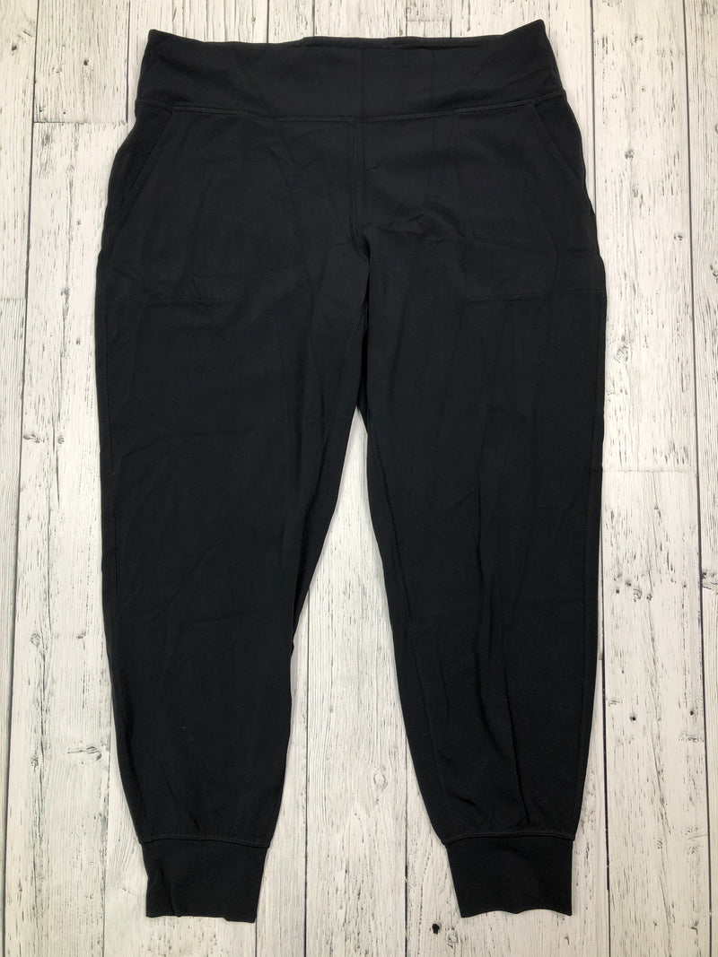 lululemon black yoga pants - Hers XL/16