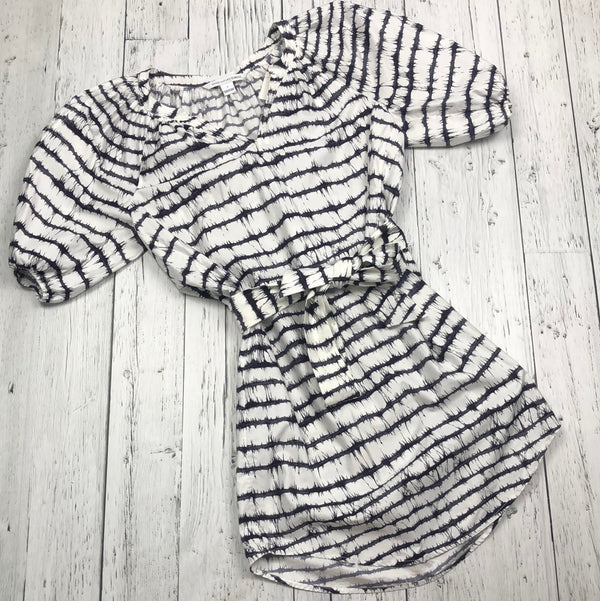 Diana von Furstenberg black white patterned dress - Hers S/4