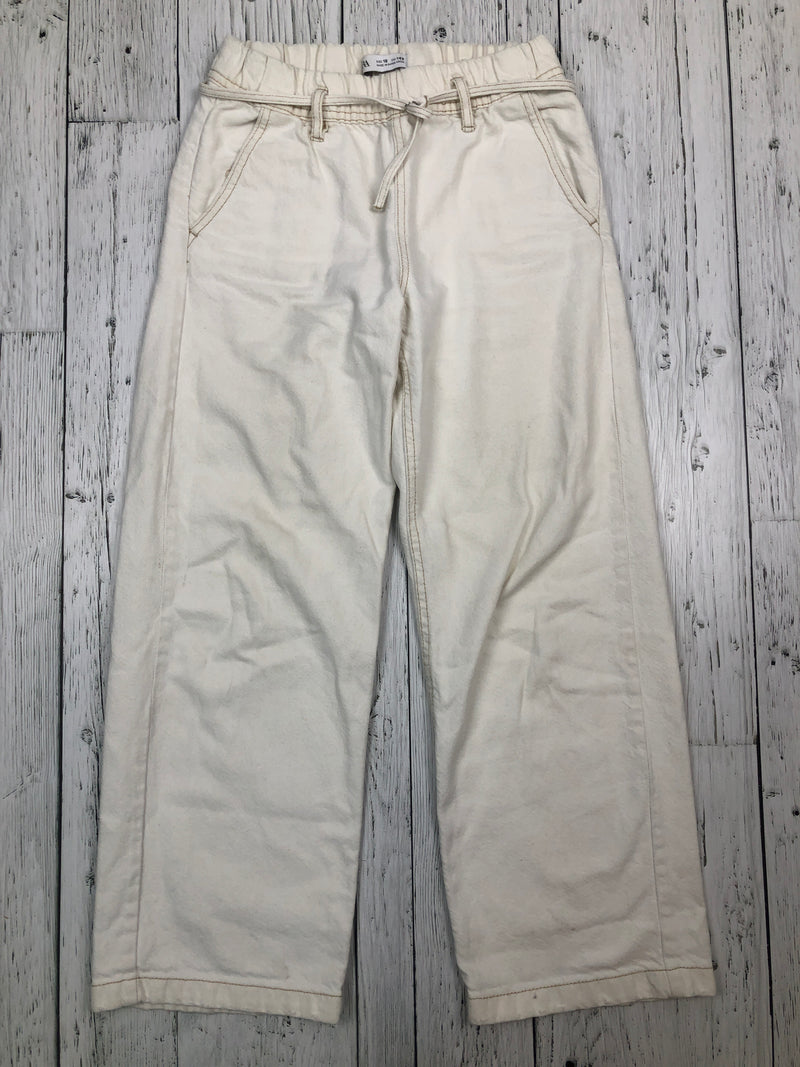 Zara white jeans - Girls 10