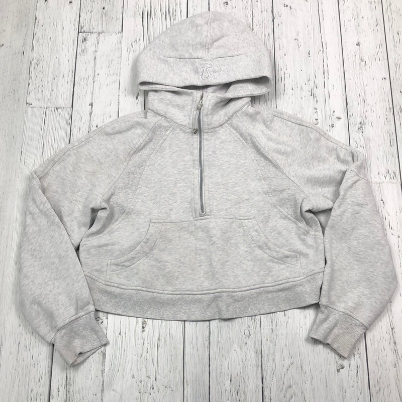 lululemon grey cropped hoodie - Hers XS/S