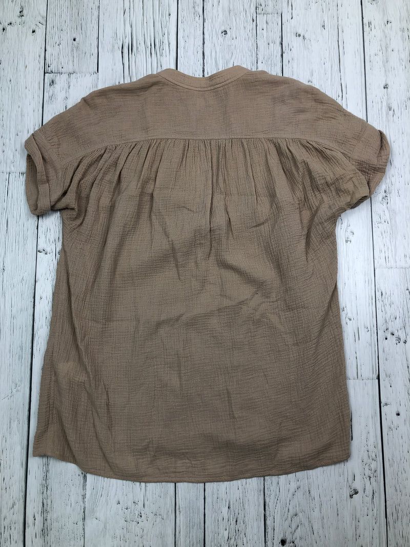 Wilfred Aritzia brown shirt - Hers XS