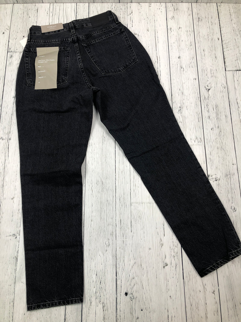 Everlane black straight jeans - Hers M/27