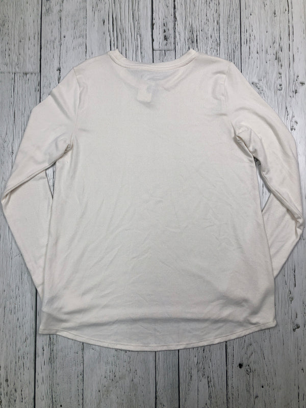 American Eagle white long sleeve shirt - Hers S