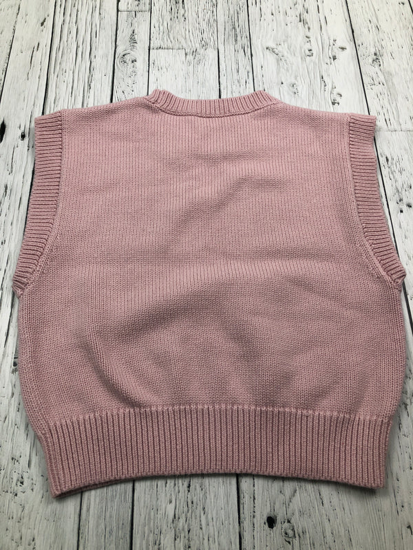 Wilfred Aritzia pink knit vest - Hers L