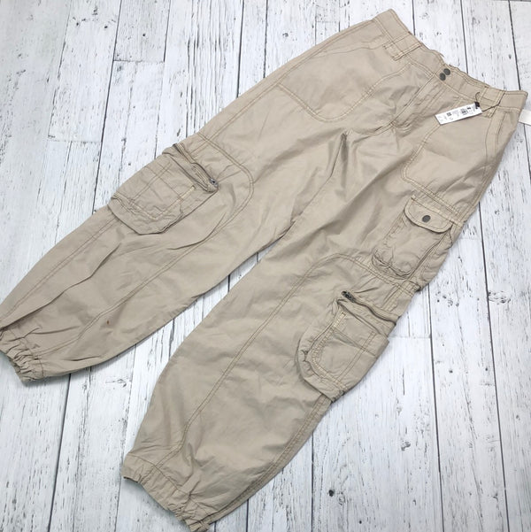 Garage beige parachute pants - Hers XS