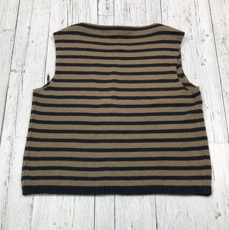 Vince brown black striped shirt - Hers M