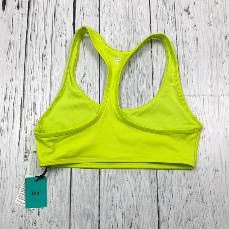 Tna Aritzia lime green swim top - Hers XXS