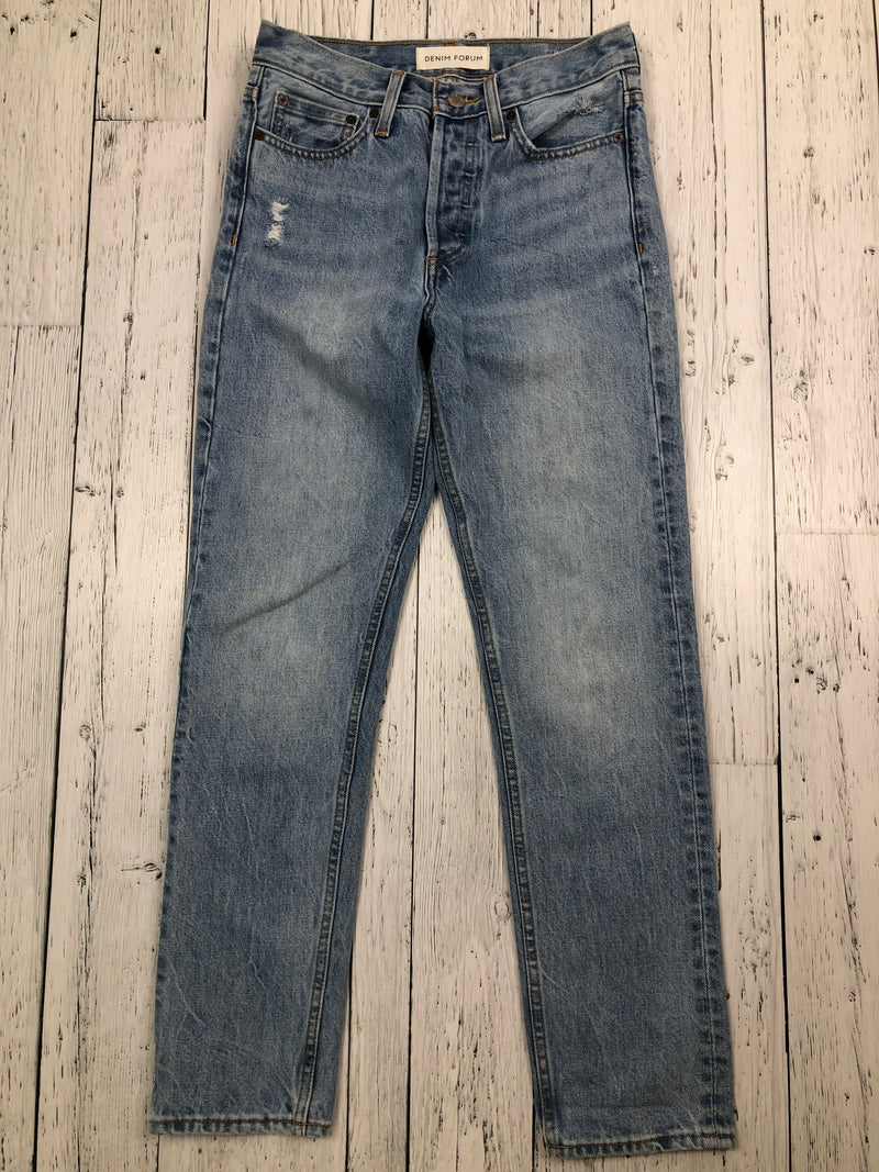 Denim Forum blue ex boyfriend jeans - Hers XS/24