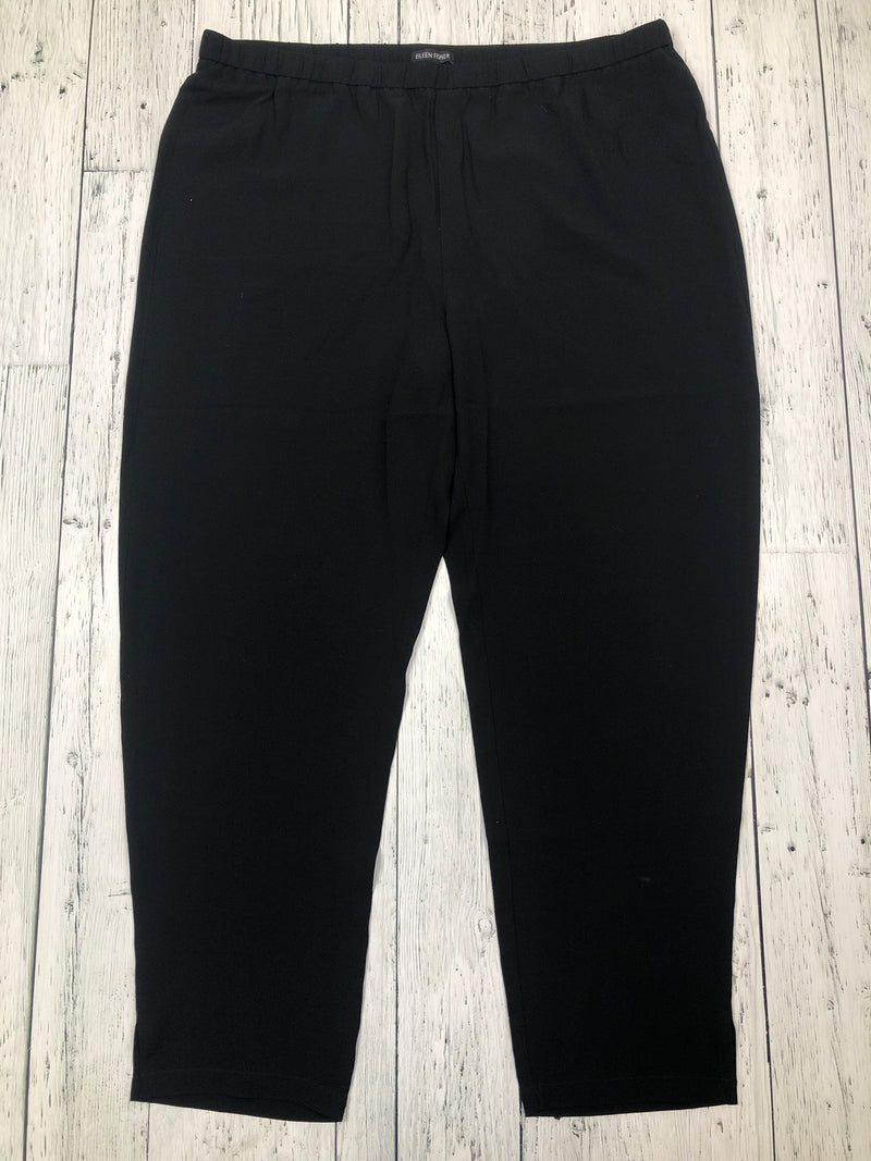 Eileen Fisher black pants - Hers L
