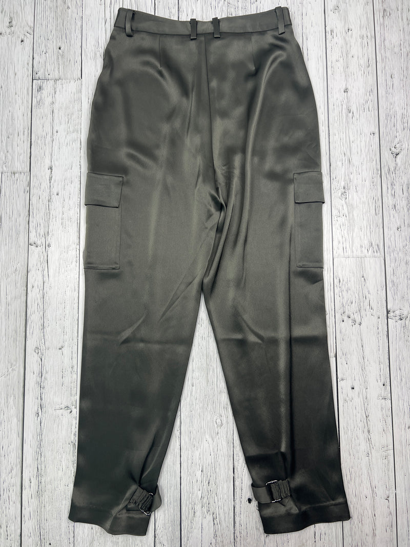 Babaton Aritzia green silk pants - Hers S/6