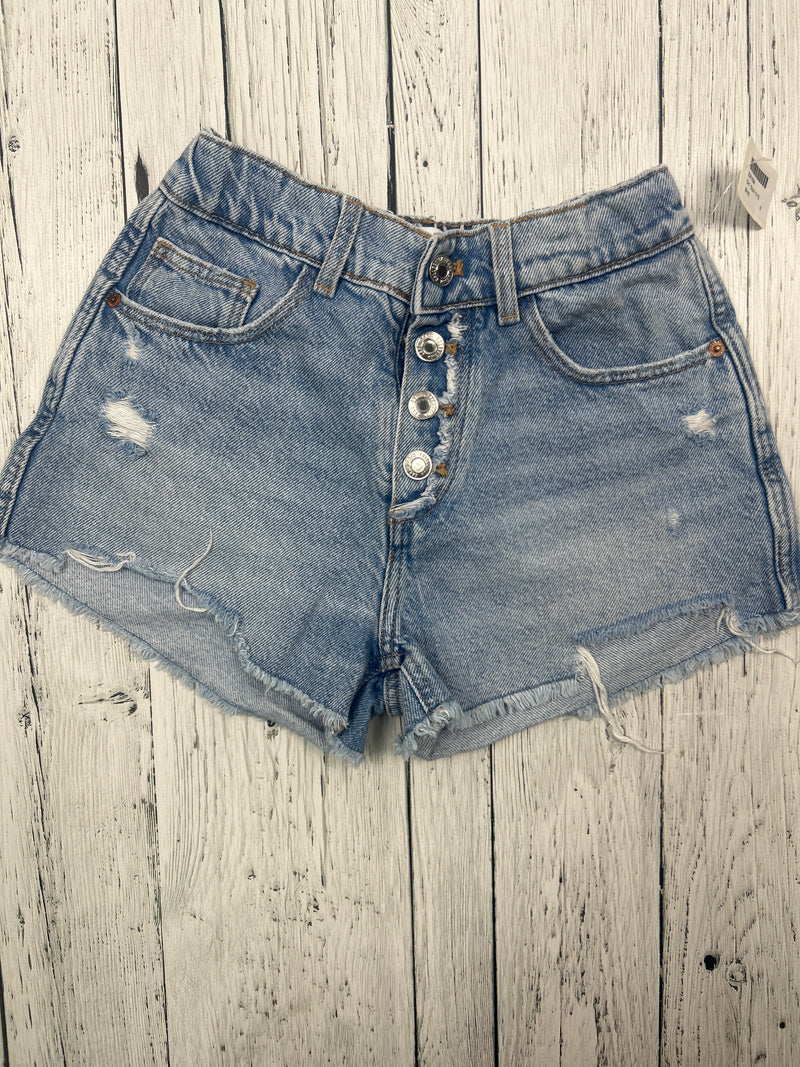 Zara blue shorts - Girls 11/12