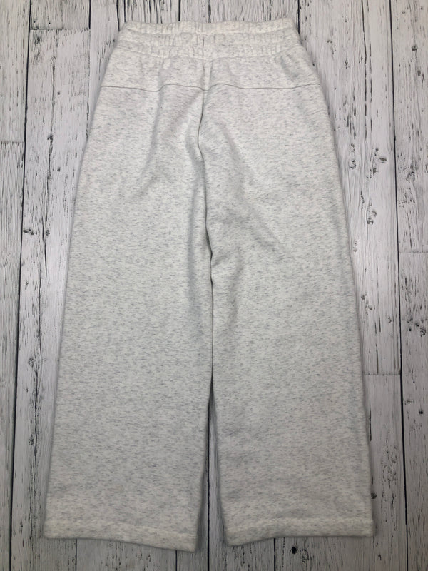 Athleta Girl grey wide leg sweatpants - Girls 8