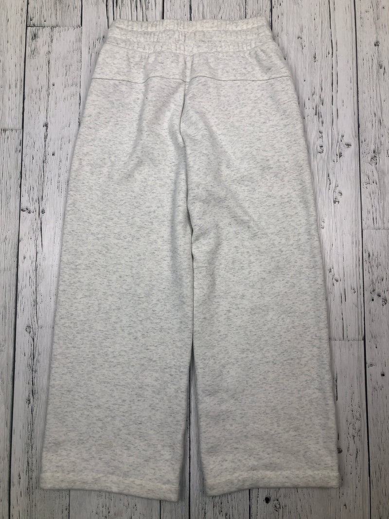 Athleta Girl grey wide leg sweatpants - Girls 8
