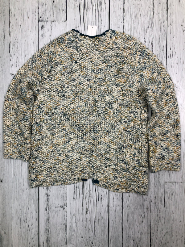 Zara whit knitted button up sweater - Girls 12