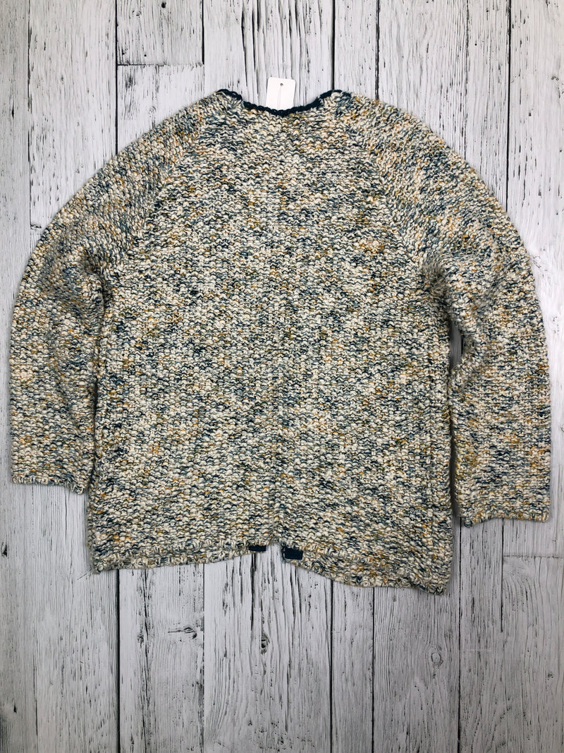 Zara whit knitted button up sweater - Girls 12