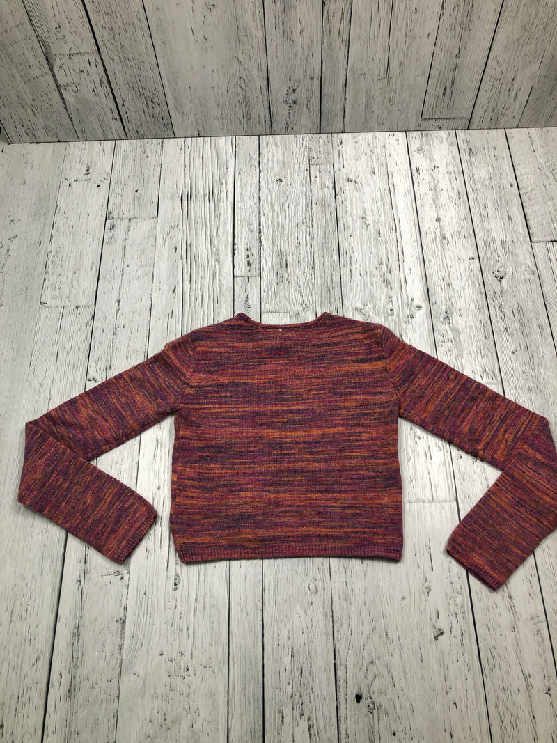 Garage pink orange and purple sweater - Hers XS