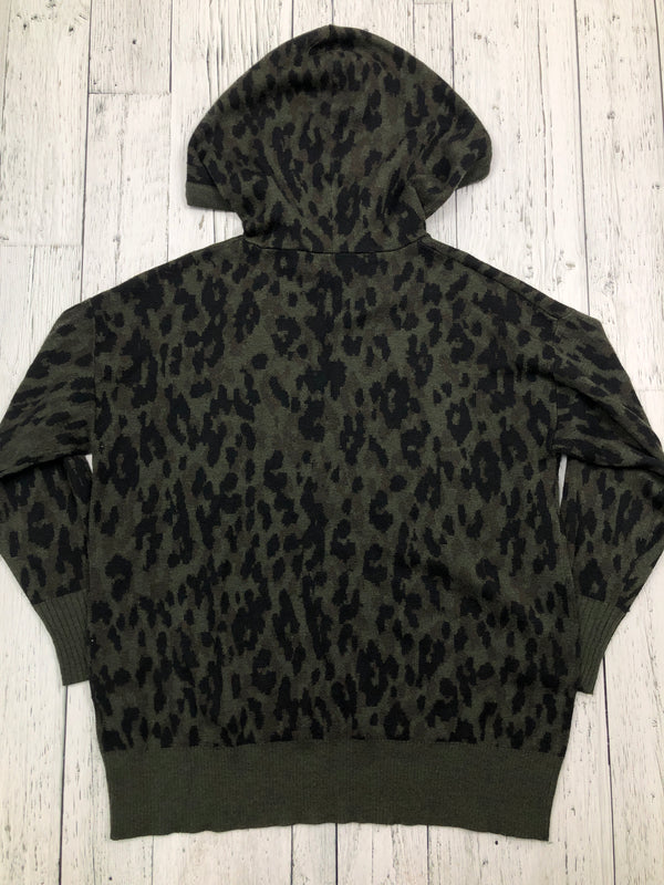 John + Jenn green patterned hoodie - Hers M