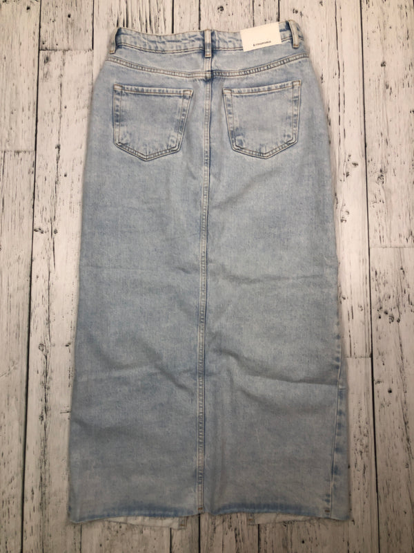 Stradivarius blue denim skirt - Hers S/4