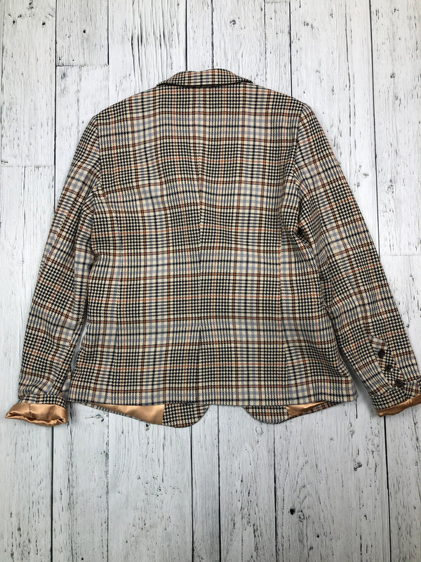Mos Mosh brown plaid blazer - Hers S/38/6