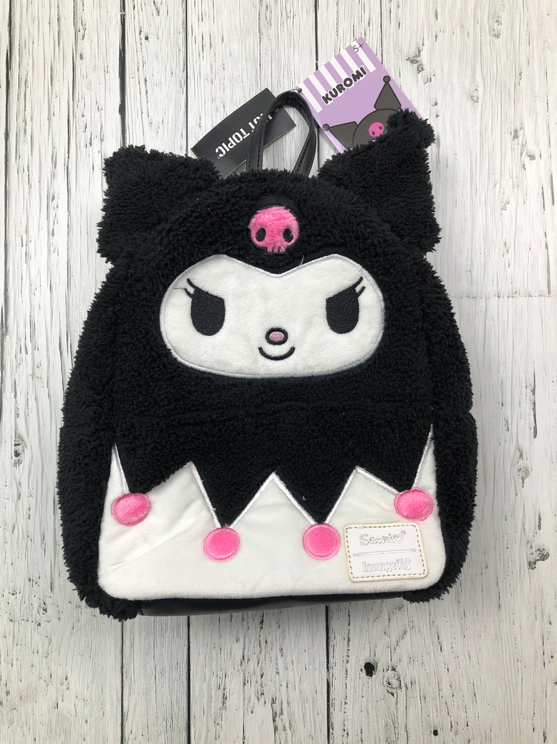 Hot topic black white Kuromi backpack - Either