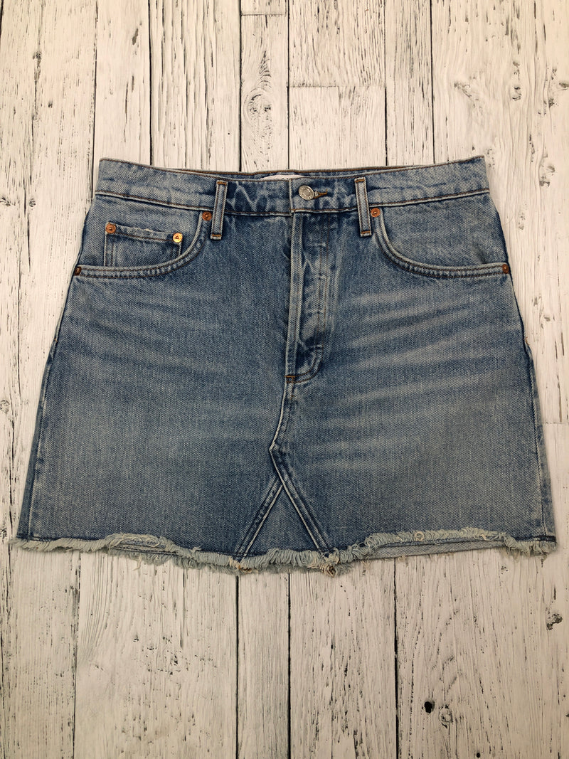 Agolde blue denim skirt - Hers M/29