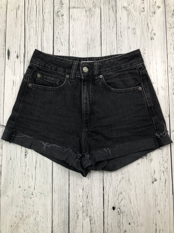 Garage black mom denim shorts - Hers XXS/00