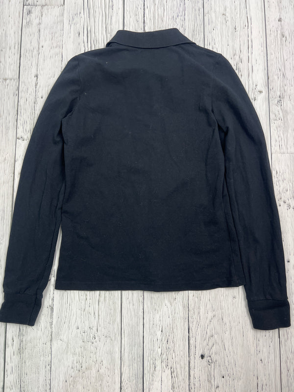 Burberry black long sleeve shirt - Hers M