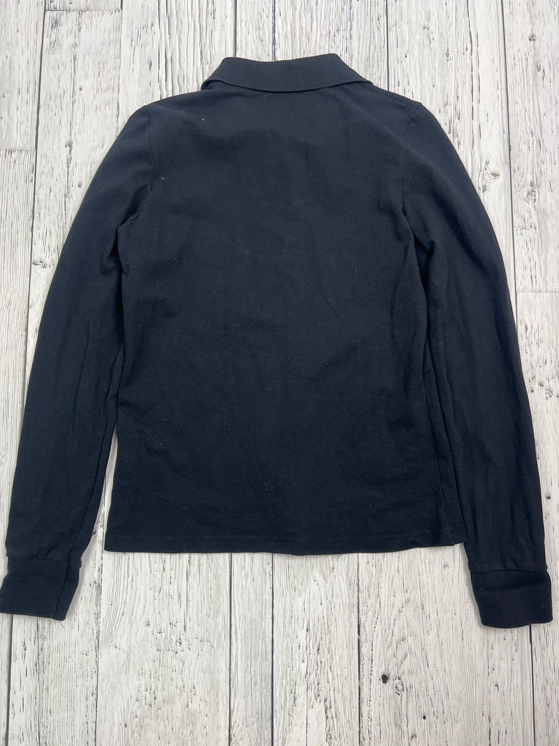 Burberry black long sleeve shirt - Hers M