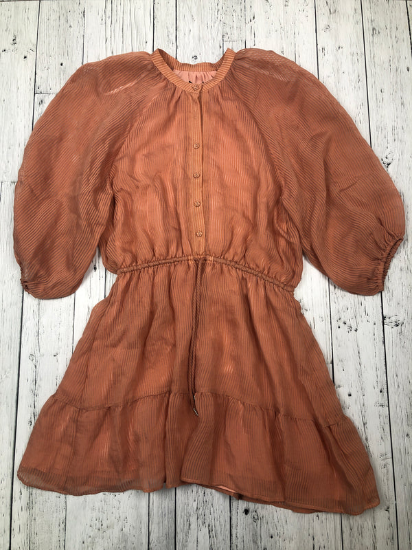 Minkpink orange striped dress - Hers L