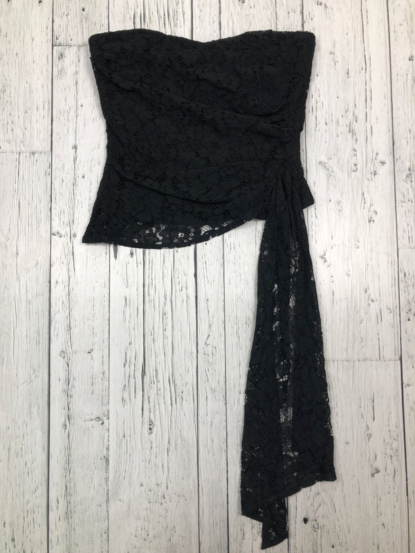 Mare Anthropologie black lace tube top - Hers S