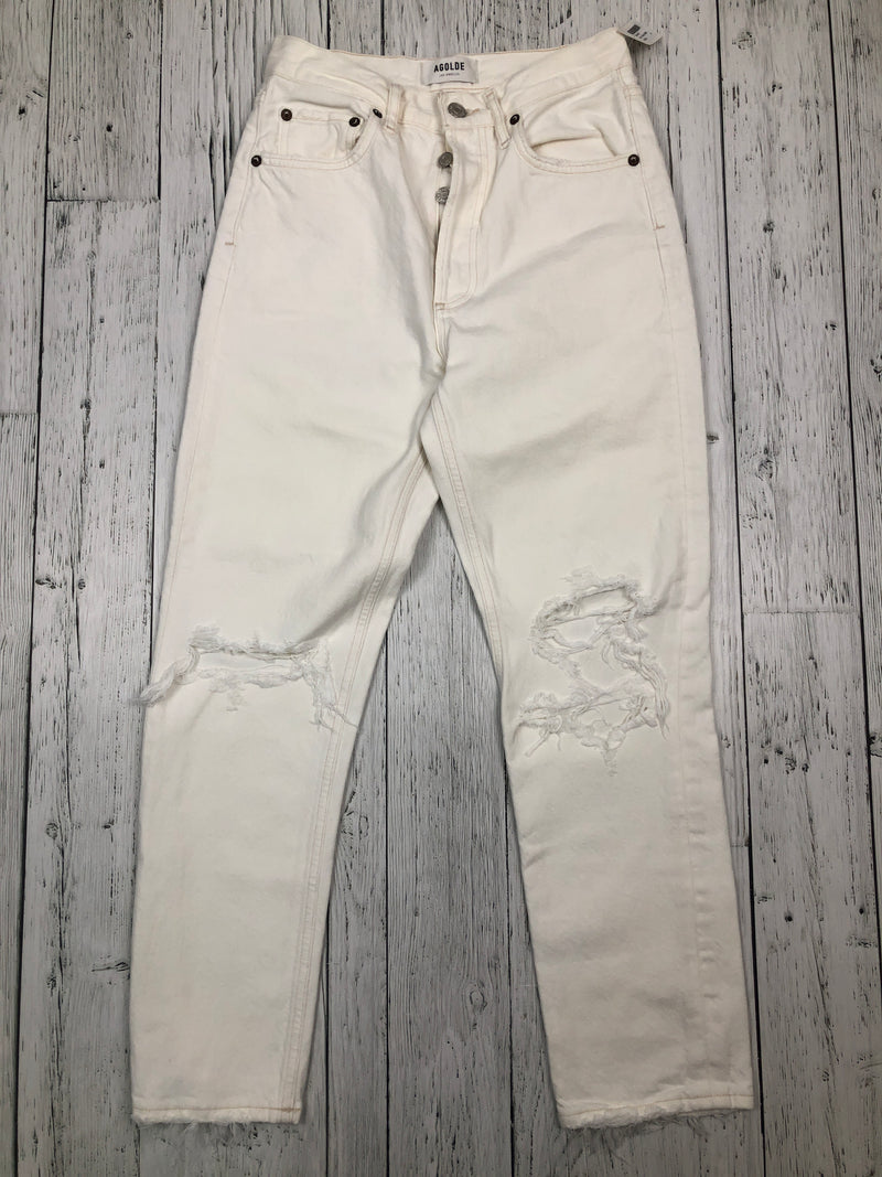 Agolde white jeans - Hers XS/25