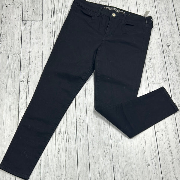American Eagle black skinny jeans - Hers L/12