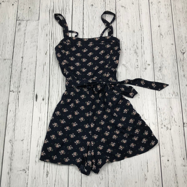 Hollister navy floral romper - Hers M