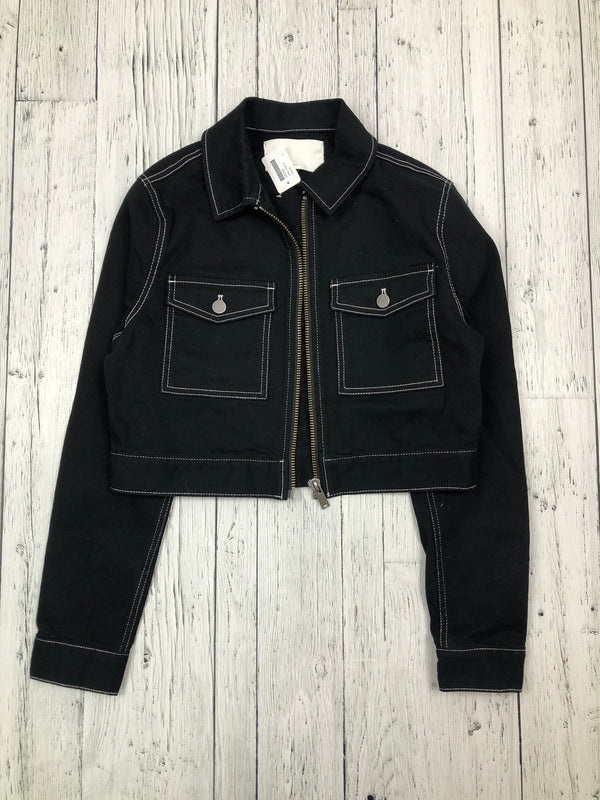 Oak+Fort black denim jacket - Hers S