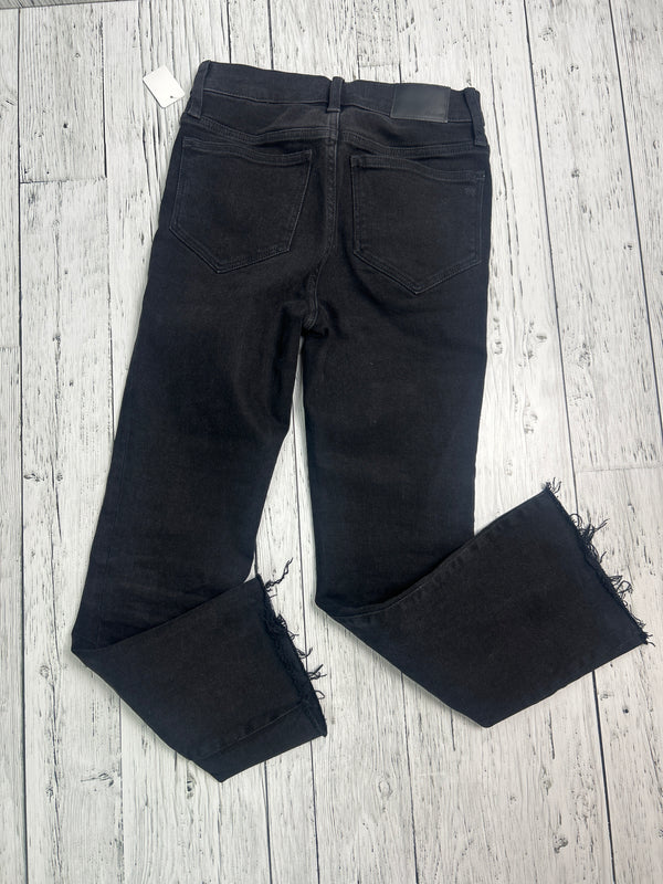 Madewell cali Demi boot black jeans - Hers S/26
