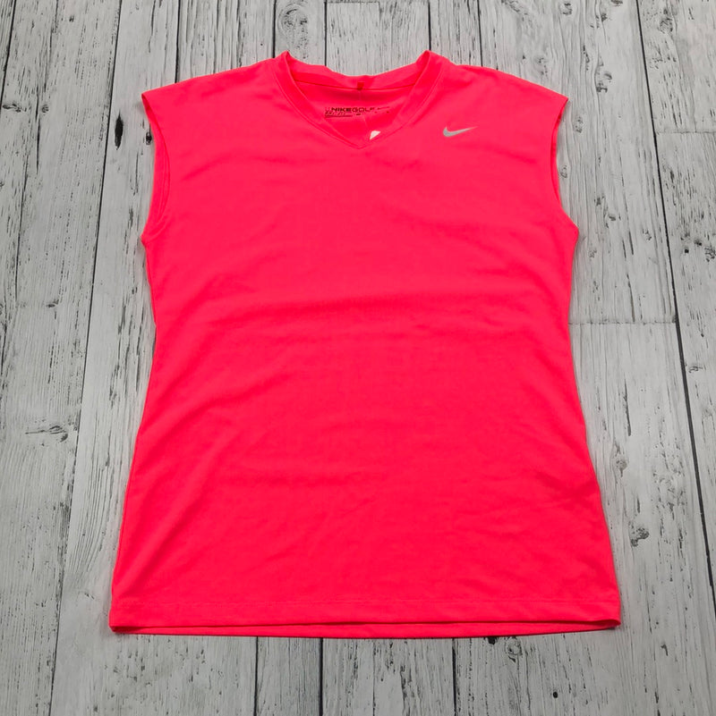 Nike golf pink shirt - Hers M