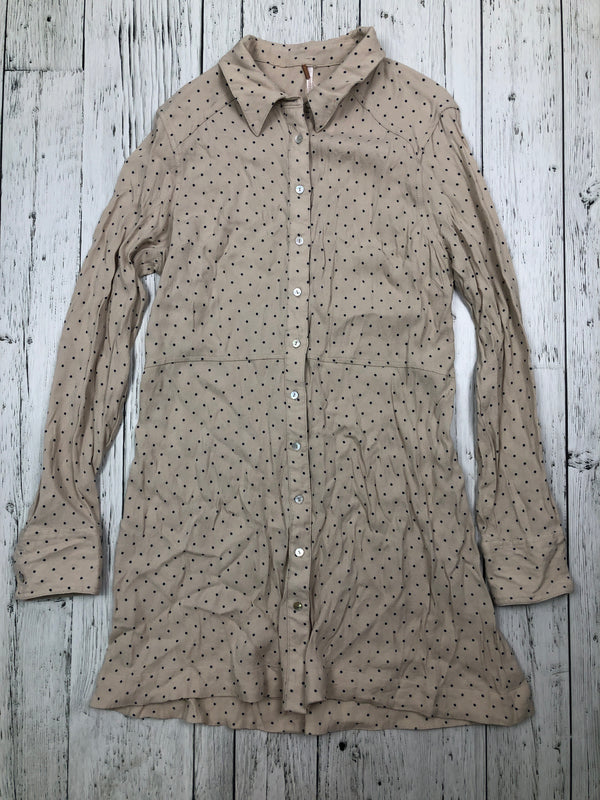 Free People brown polka dot dress - Hers L