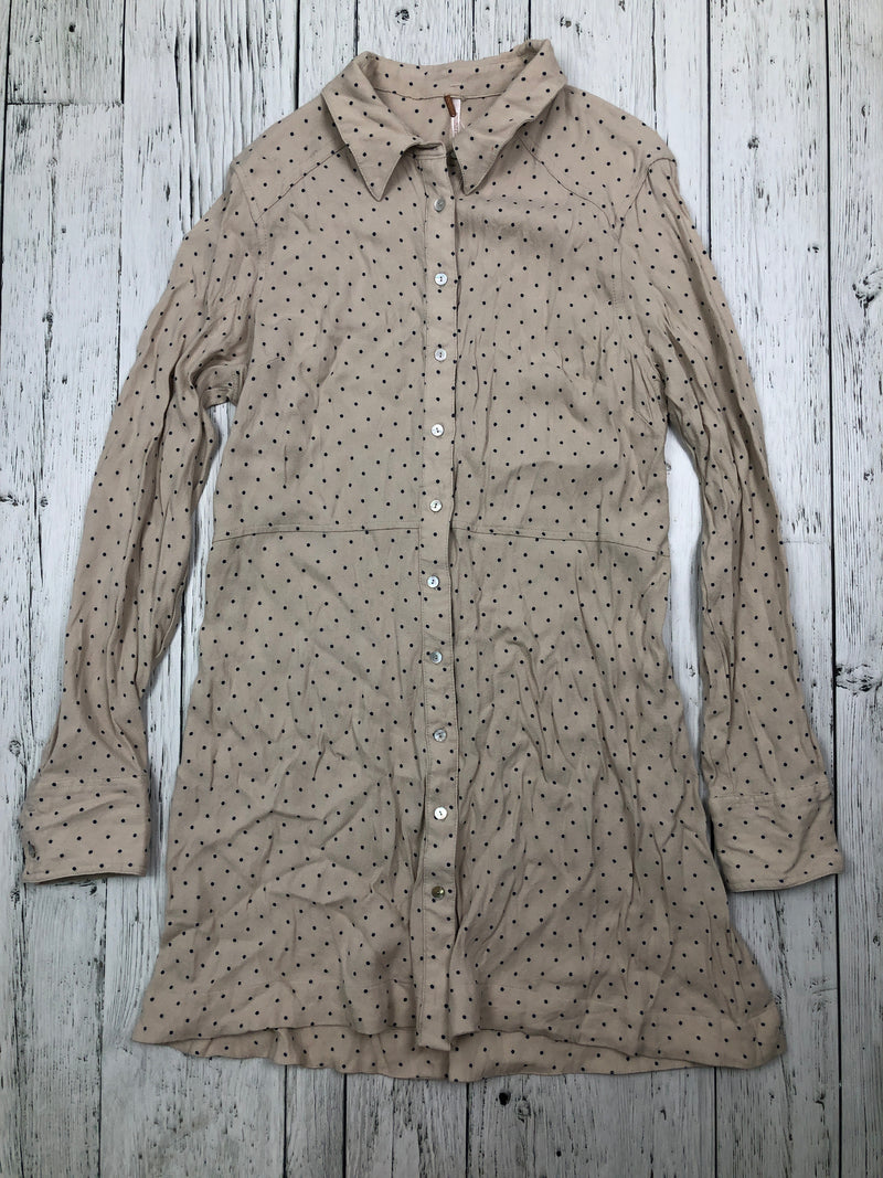 Free People brown polka dot dress - Hers L