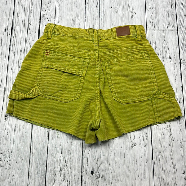 BDG green high-rise carpenter shorts - Hers S/27
