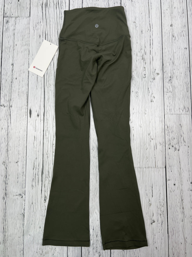 lululemon green flared leggings - Hers XS/0