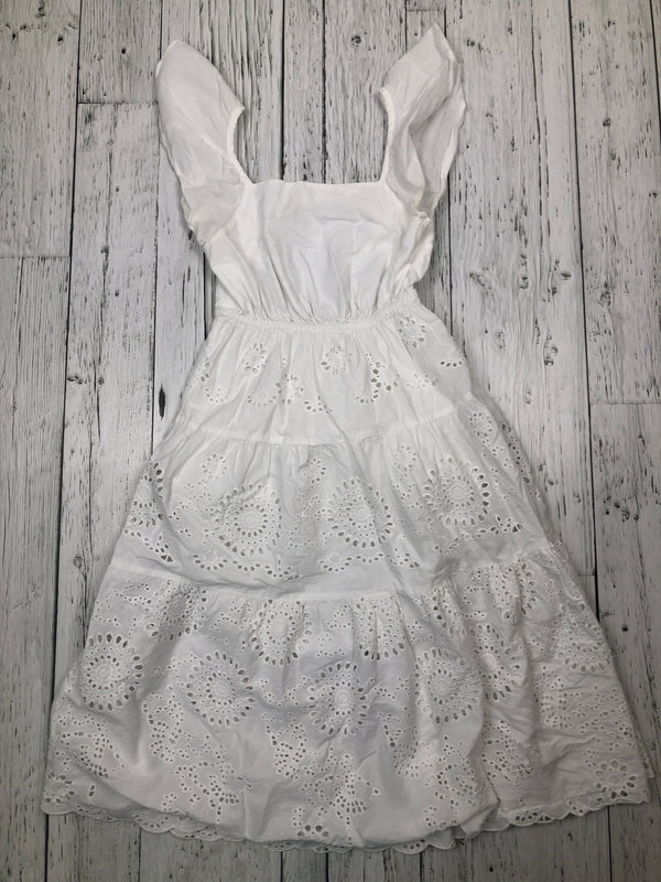 Zara white patterned dress - Girls 10