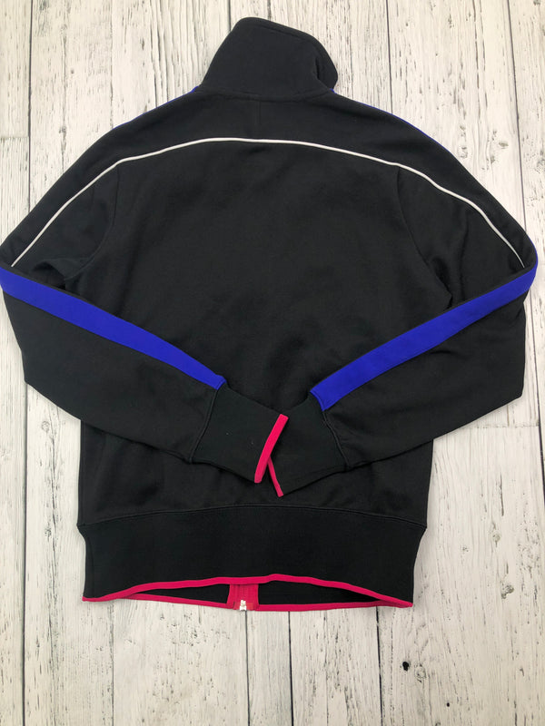 Nike black zip up sweater - Hers M